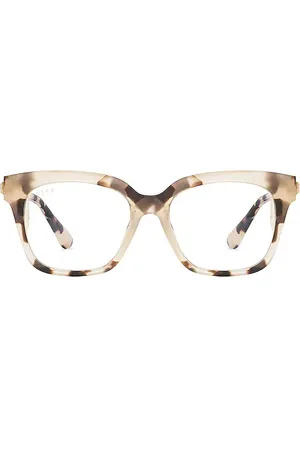 DIFF EYEWEAR Gafas de luz azul bella xs en color marrón talla all en - Brown. Talla all.