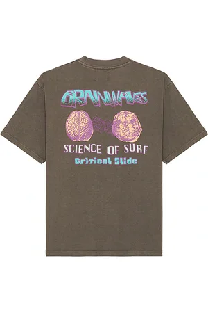 Critical Slide Camiseta en color charcoal talla L en - Charcoal. Talla L (también en M, S).