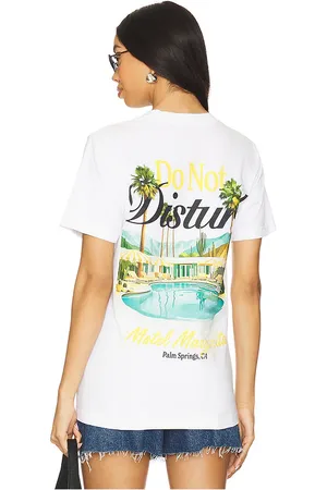 Motel Camiseta do not disturb en color talla M en - White. Talla M (también en S).
