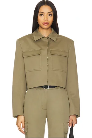 ANINE BING Chaqueta dayton en color talla S en - Olive. Talla S (también en XS).