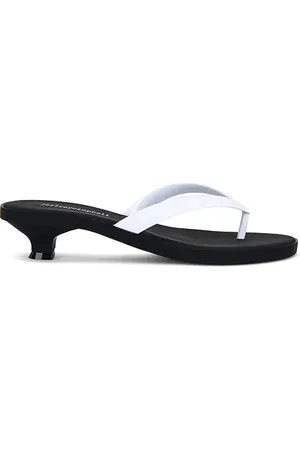 Jeffrey Campbell Sandalias lollipop en color negro, blanco talla 10 en - Black,White. Talla 10 (también en 6, 7, 8