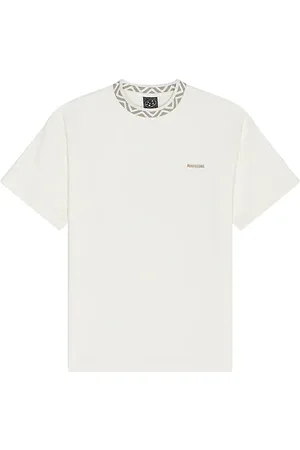 Maui and Sons Camiseta break neck en color talla L en - Cream. Talla L (también en M, S, XL/1X).