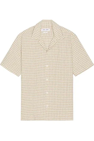 Samsøe Samsøe Camisa manga corta saayo x en color gris talla L en - Grey. Talla L (también en M, S, XL/1X).
