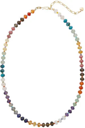 Brinker & Eliza Collar de cuentas stardust en color naranja talla all en - Orange. Talla all.