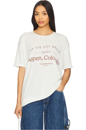 The Laundry Room Camiseta life is beautiful after en color blanco talla L en - White. Talla L (también en M, S, XL, XS).