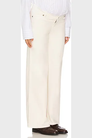 Hatch The maternity wide leg jean en color ivory talla 24 en - Ivory. Talla 24 (también en 25, 26, 27, 28).