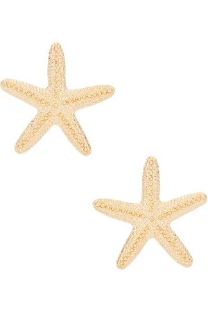 8 Other Reasons Tachuela aqua en color oro metálico talla all en - Metallic Gold. Talla all.