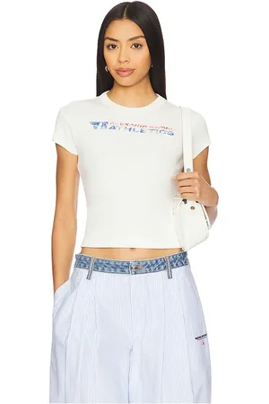 Alexander Wang Camiseta gráfica para bebé en color blanco talla L en - White. Talla L (también en S, XS).