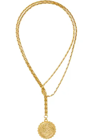 Brinker & Eliza Fauna necklace en color oro metálico talla all en - Metallic Gold. Talla all.