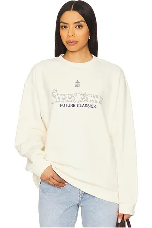 Être Cécile Sudadera gráfica en color ivory talla L en - Ivory. Talla L (también en M, S, XL, XS).