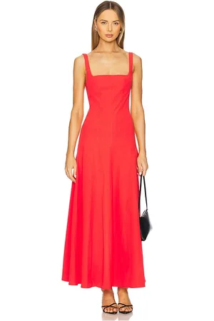Bondi Born Maxivestido avila en color rojo talla L en - Red. Talla L (también en M, S, XS).