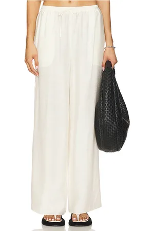 ONIA Pantalón pierna ancha textured gauze en color neutral talla M en - Neutral. Talla M (también en S, XL, XS).