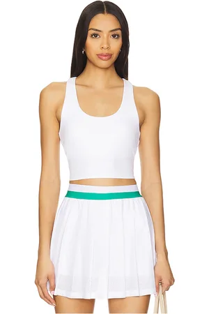 Beach Riot Yara top en color blanco talla L en - White. Talla L (también en M, S, XS).