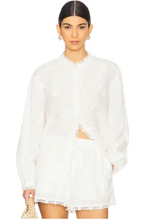 CAMI Blusa top en color ivory talla M en - Ivory. Talla M (también en S, XL, XS).