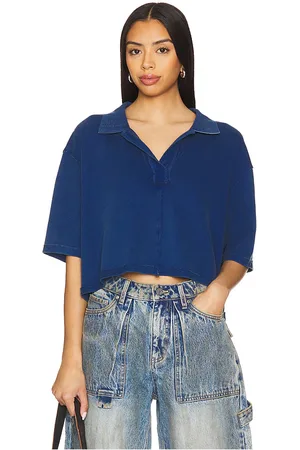 Free People X we the free denmark polo en color royal talla L en - Royal. Talla L (también en M, S, XL, XS).