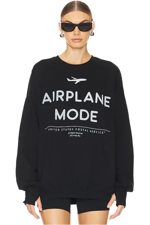 The Laundry Room Sudadera airplane mode usps en color talla L en - Black. Talla L (también en M, XL, XS).