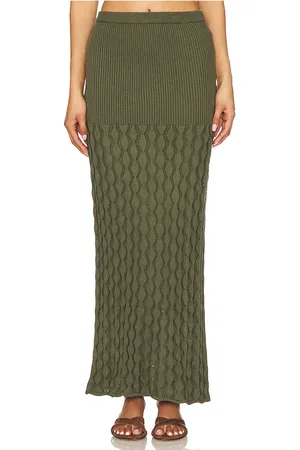 Agua Bendita Falda maxi en color talla L en - Sage. Talla L (también en M, S, XL).