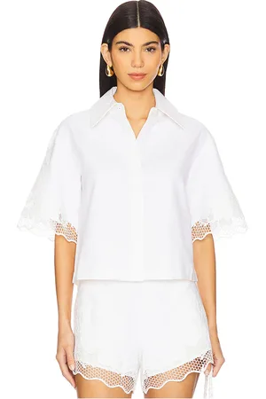 CLEA Camisa daphne en color ivory talla M en - Ivory. Talla M (también en S, XS).