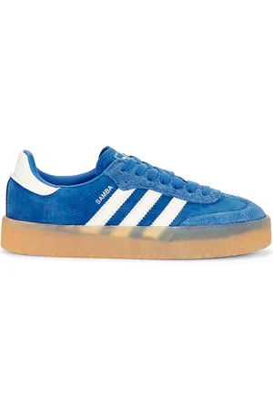 adidas Zapatilla deportiva sambae en color azul talla 7.5 en Bright Royal Off White & Gum 3 - Blue. Talla 7.5 (también en