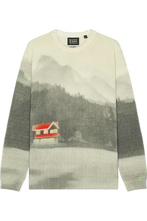 Scotch&Soda Jersey dropped shoulder en color beige talla L en - Beige. Talla L (también en M, S, XL/1X).
