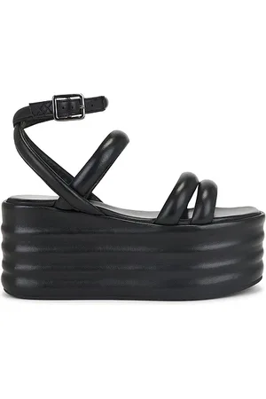 Free People Sandalias de plataforma iris en color talla 10 en - Black. Talla 10 (también en 11, 6, 6.5, 7, 7.5, 8