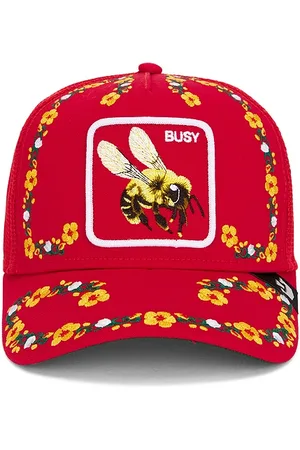 Goorin Bros. Gorra de camionero smell the flowers en color talla all en - Red. Talla all.