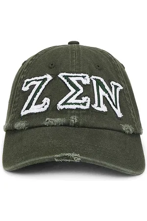 Museum of Peace and Quiet Sombrero zen distressed en color verde oscuro talla all en - Dark Green. Talla all.