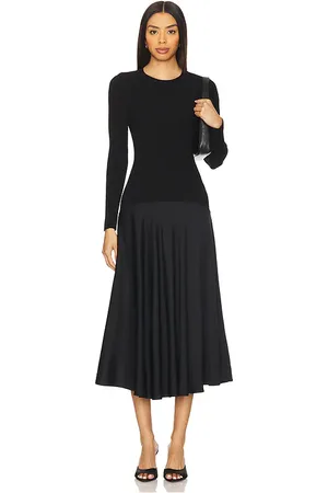 VERONICA BEARD Vestido vaughn en color talla L en - Black. Talla L (también en M, S, XL).