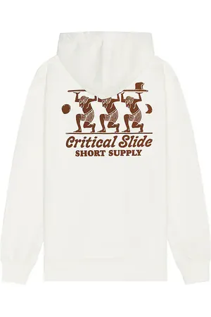 Critical Slide Sudadera en color blanco talla L en - White. Talla L (también en M, S, XL/1X).