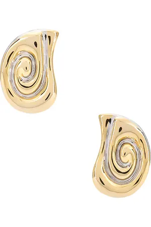 Luv AJ Tachuelas coquille en color oro metálico talla all en - Metallic Gold. Talla all.