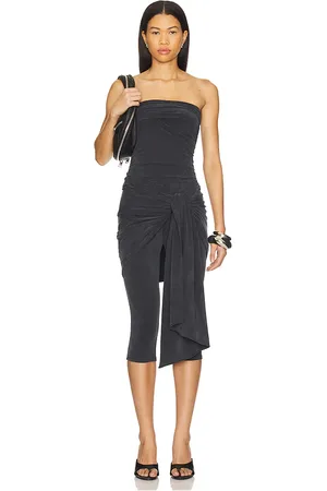 Alexander Wang Mono cruzado strapless prestyled en color charcoal talla L en - Charcoal. Talla L (también en M, S, XS).