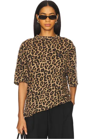ANINE BING Camiseta avi en color marrón talla M en - Brown. Talla M (también en S, XS).