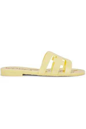 Sam Edelman Sandalia bay jelly en color amarillo limon talla 10 en - Lemon. Talla 10 (también en 6, 7, 8, 9).