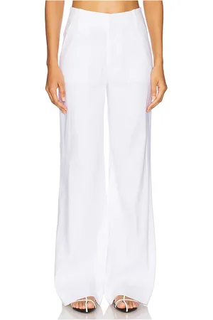 Favorite Daughter Pantalón pierna ancha en color blanco talla 10 en - White. Talla 10 (también en 12, 2, 6, 8).