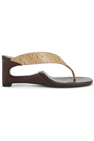 Jeffrey Campbell Sandalias flip-side en color marrón talla 11 en - Brown. Talla 11 (también en 6, 6.5, 7, 7.5, 8).