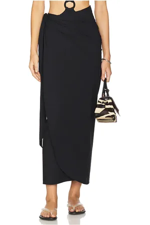 Hunza G Pareo en color talla all en - Black. Talla all.