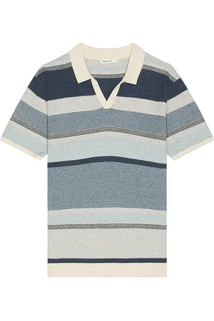 Marine Suéter polo liam en color azul talla L en - Blue. Talla L (también en M, S, XL/1X).