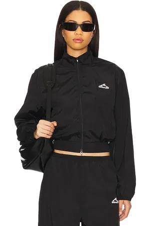 Alexander Wang Chaqueta deportiva shrunken en color talla L en - Black. Talla L (también en M, S, XS).