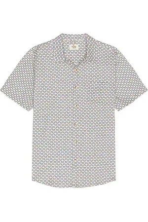 Marine Camisa manga corta classic en color azul talla L en - Blue. Talla L (también en M, S, XL/1X).