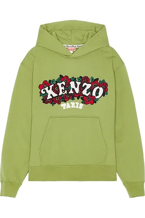 Kenzo Sudadera gots en color hierbabuena talla L en - Mint. Talla L (también en M, XL/1X).