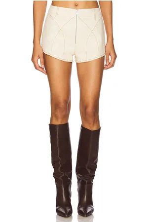 BY.DYLN Brixton shorts en color beige talla M en - Beige. Talla M (también en S, XL).