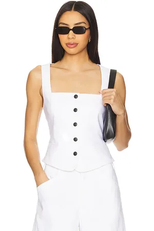 RAG&BONE Top sin mangas mariana en color talla 0 en - White. Talla 0 (también en 00, 10, 12, 2, 6, 8).