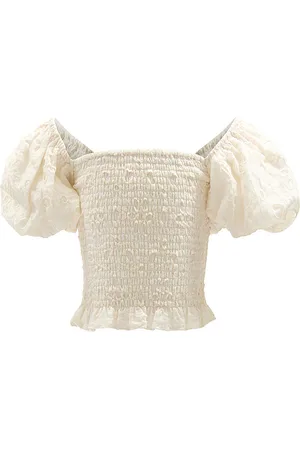 Bardot Kids ashlyn broderie top en color talla 5 en - White. Talla 5 (también en 6, 7).