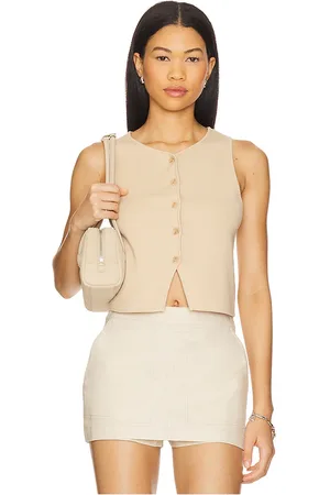Lovers And Friends Chaleco zinnia en color beige talla L en - Beige. Talla L (también en M, S, XL, XS, XXS).