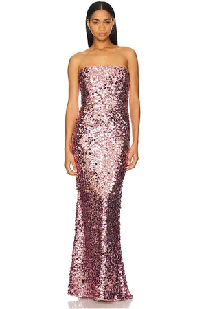 Bronx and Banco Vestido strapless con lentejuelas farah en color rosado talla L en - Pink. Talla L (también en M, S, XL, XS).
