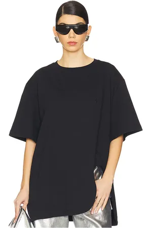 The Attico Camiseta en color talla 38 en - Black. Talla 38 (también en 42).