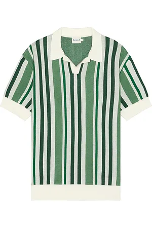 Bound Knit polo en color verde talla L en - Green. Talla L (también en M, S, XL/1X).