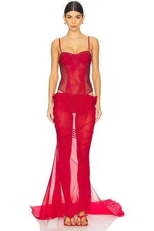 The Attico Vestido en color talla 36 en - Red. Talla 36 (también en 38, 42).