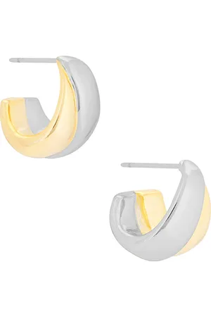 mega Pendientes en color oro metálico talla all en - Metallic Gold. Talla all.