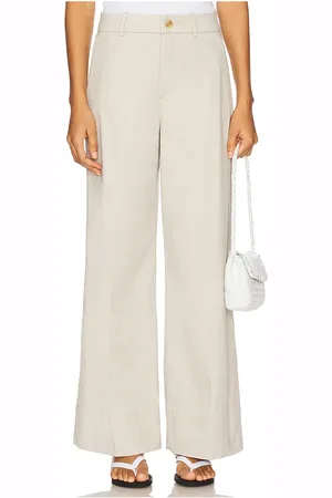 Spanx Pantalón pirata stretch twill en color ivory talla L en - Ivory. Talla L (también en M, XL, XS).